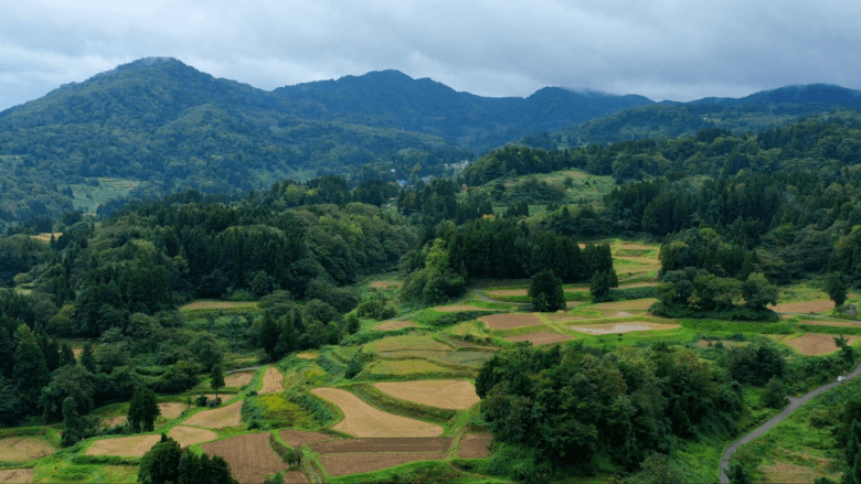 栃尾の風景